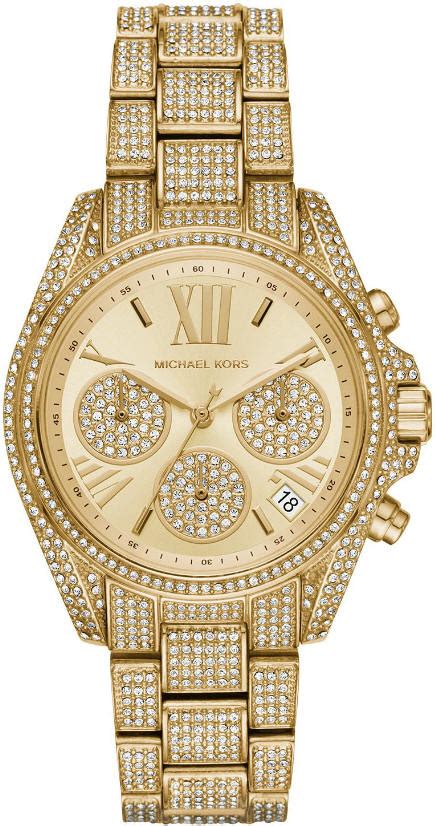 michael kors 6494|Women's Michael Kors Mini Bradshaw Crystallized Chrono .